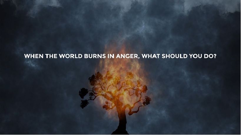 When the World Burns in Anger, What Should You Do?