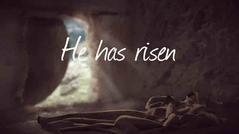 He is RIsen!