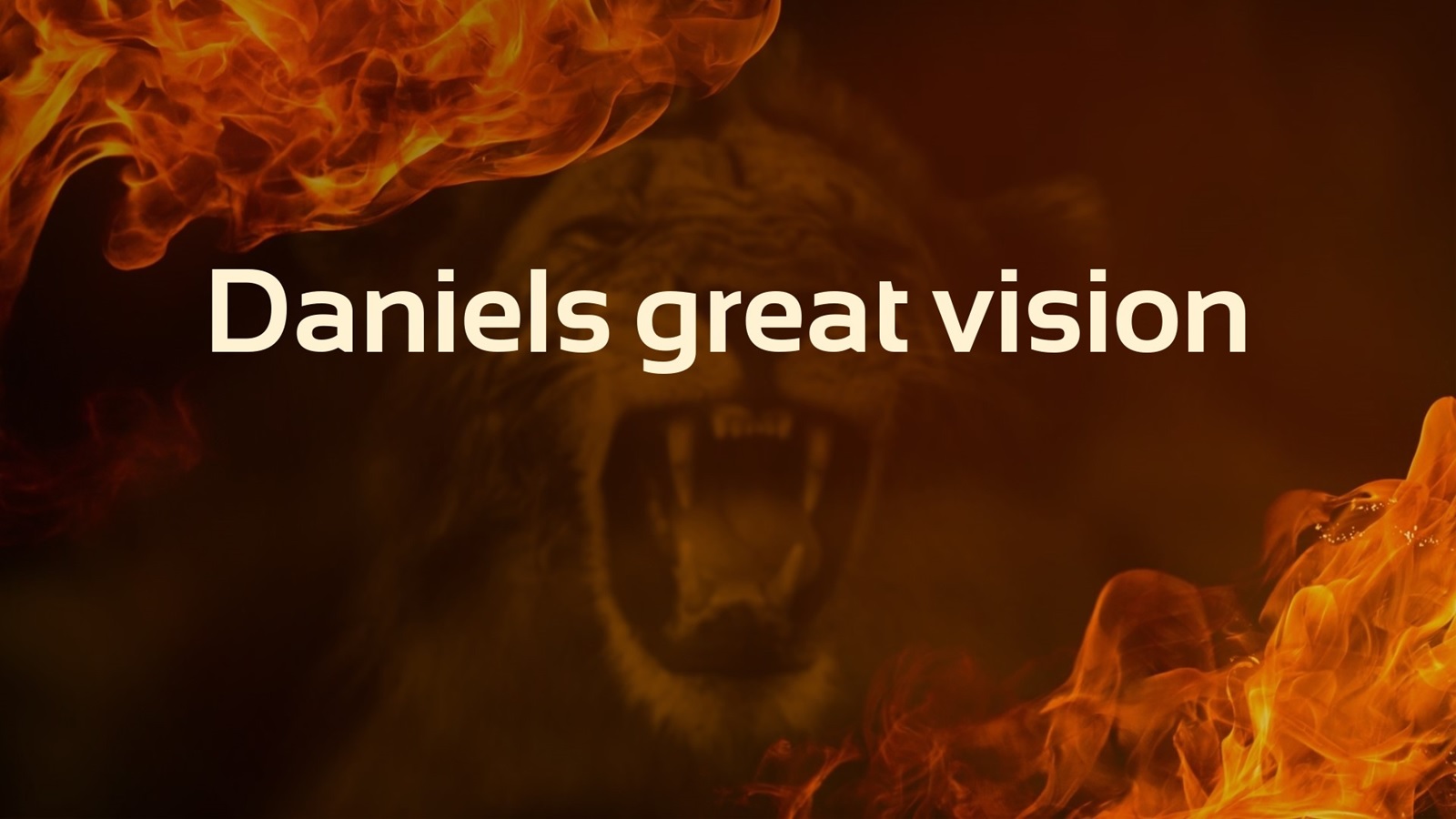 Daniel’s Great Vision – Part 1